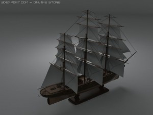 cutty sark Modelo 3D
