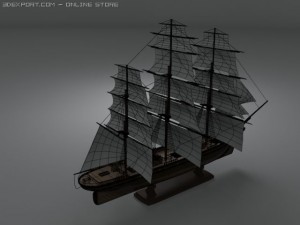 cutty sark Modelo 3D
