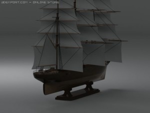 cutty sark Modelo 3D