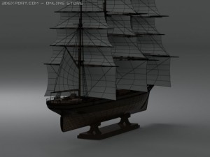 cutty sark Modelo 3D