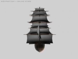 cutty sark Modelo 3D