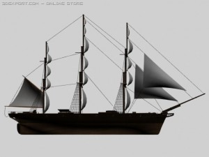 cutty sark Modelo 3D