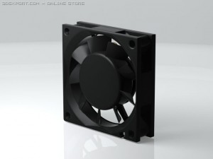 computer fan 3D मॉडल