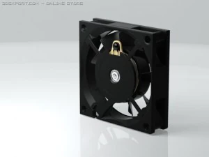 wentylator komputerowy Model 3D