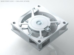 computer fan 3D Модель