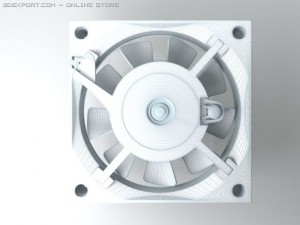 computer fan 3D Модель