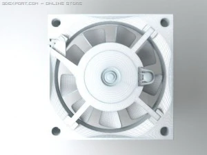 wentylator komputerowy Model 3D