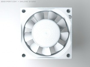 computer fan 3D Модель