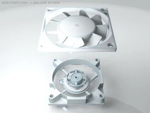 wentylator komputerowy Model 3D