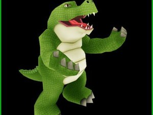 cocodrilo game model 3D Модель