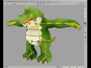 cocodrilo game model Modelo 3D