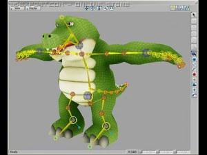 cocodrilo game model 3D Model