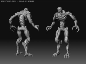 alien Model 3D