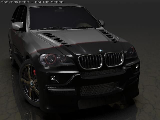 bmw x5 Modello 3D .c4d .max .obj .3ds .fbx .stl .blend 