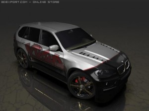 bmw x5 Modello 3D