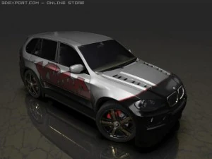 bmw x5 3D Model