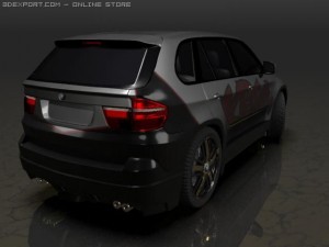bmw x5 Modello 3D