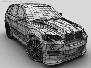 bmw x5 3D Model