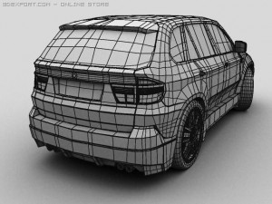 bmw x5 Modello 3D
