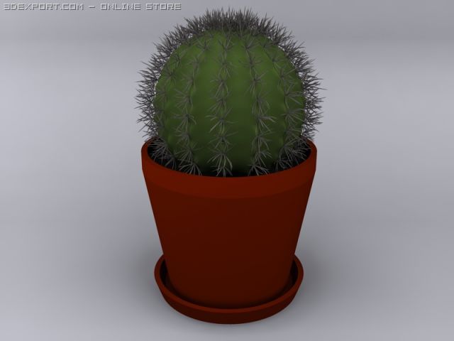 cactus Modelo 3D .c4d .max .obj .3ds .fbx .stl .blend 