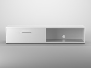 lonegan tv stand by 17 stories 3D Model