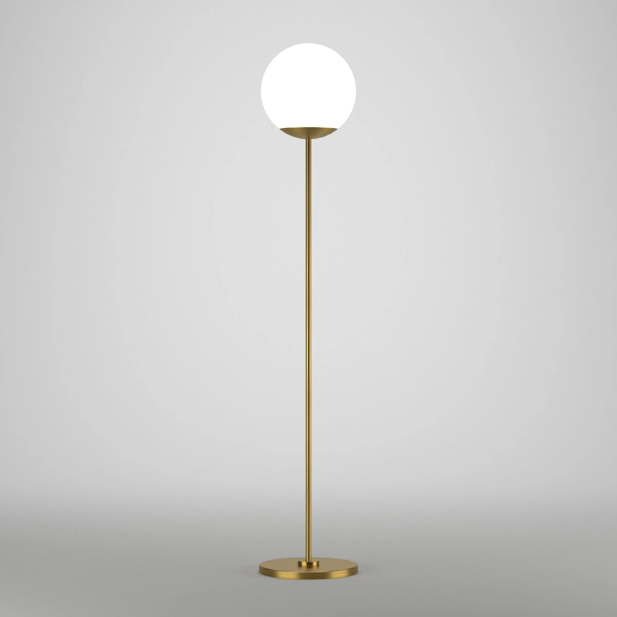 emory novelty floor lamp by foundstone 3D Model .c4d .max .obj .3ds .fbx .stl .blend 