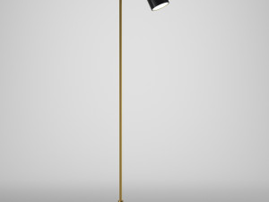 salena arched floor lamp by foundstone Model 3D