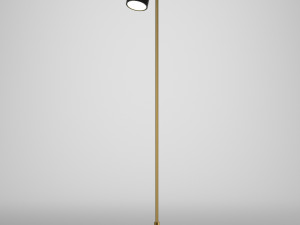 salena arched floor lamp by foundstone Model 3D