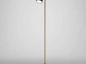 salena arched floor lamp by foundstone 3D Model