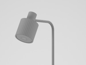 salena arched floor lamp by foundstone Model 3D