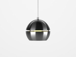 volo 1-light sphere pendant by lucide Model 3D
