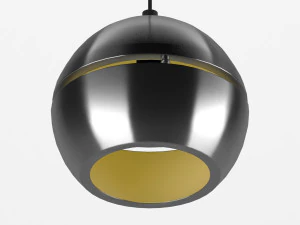 volo 1-light sphere pendant by lucide 3D Model