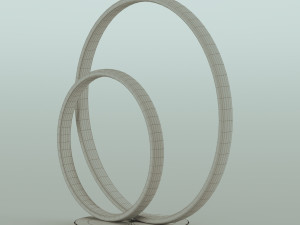 omega 32cm led table lamp by schuller 3D Modell