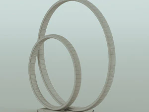 omega 32cm led table lamp by schuller 3D Model