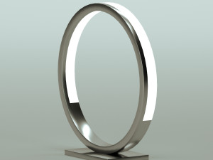 cael 31cm led table lamp by wade logan 3D 모델