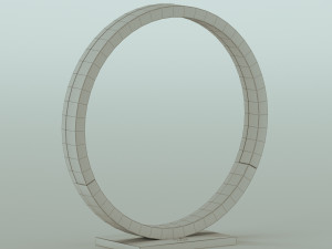 cael 31cm led table lamp by wade logan 3D 모델