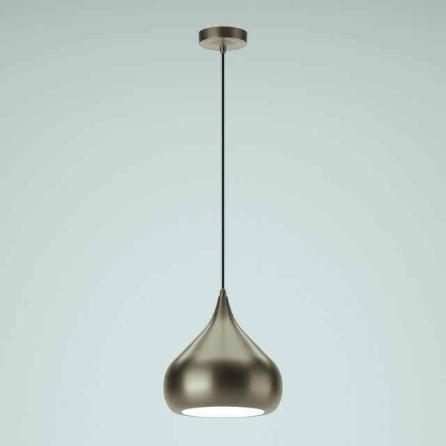 kanye 1-light led teardrop pendant by george oliver 3D 모델 .c4d .max .obj .3ds .fbx .stl .blend 
