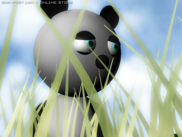 panda 3D Model .c4d .max .obj .3ds .fbx .stl .blend