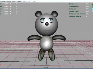 panda 3D मॉडल