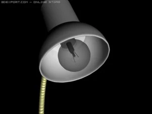 simple lamp 3D Model