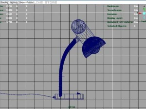 simple lamp 3D Model