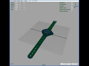 the watch 3D Model