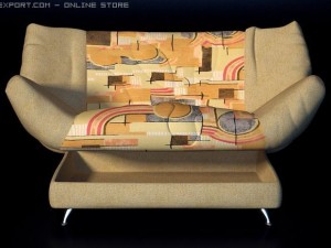 sofa contemporary ruana 3D Model
