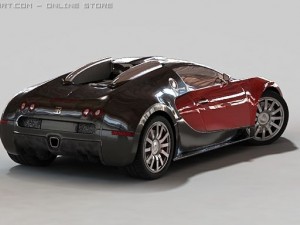 bugatti veyron w16 Modelo 3D