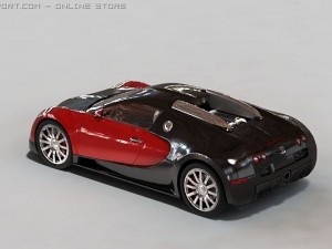 bugatti veyron w16 Modelo 3D