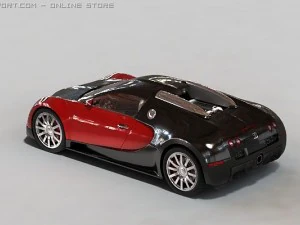 bugatti veyron w16 3D Model