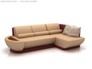 divan madrid 3D Model