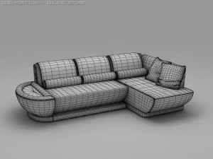 divan madrid 3D Model