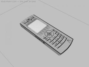 motorola w175 Modelo 3D