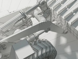 wheel loader cat 950f rigged Modelo 3D